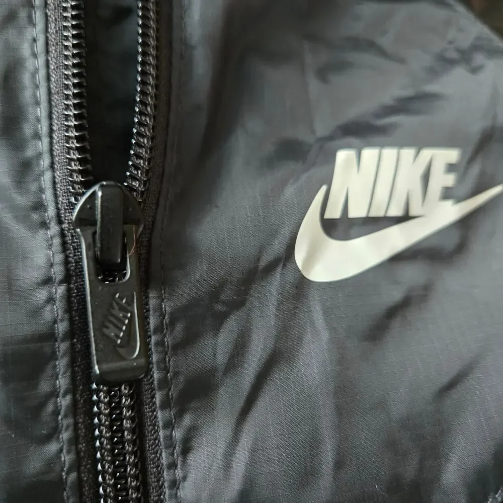 Nike NEW Toddler Boys Hooded Fleece Lined Lightweight Jacket $65 SIZE 4T NWT
